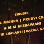 Harika Narayan Instagram – #RRRCelebrationAnthem 
It’s no less than dream come true moment to have sung for an @ssrajamouli Sir’s movie 💫
Here is the most awaited track of mine from the Magnum Opus “RRR”
Heartfelt gratitude to Keeravaani Sir for this opportunity and for believing in me. All the guidance and support from him is a true blessing🙏💫
This is the first ever pan India project I have been part off and I have sung in all the 5 languages. 
Thank you @dineshkeys Annaa and @jevannn_jb_music garu 
Happy to have shared this song with all the wonderful singers in all 5 languages. Congratulations everyone❤
#RRRCelebrationAnthem  #RRR
#EttharaJenda  #Sholay  #Koelae  #EtthuvaJenda #EtthukaJenda