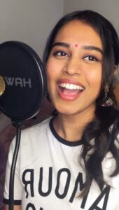 Haripriya Instagram - Srivalli 🌸🌻🌺🍃

Full version on my youtube check it out. 

Ps: too late to the trend but here you go. 😅
Lovely composition by @thisisdsp 😇

Programmed by - @vjganesan 
Mix- @aloysious_ajay 

#haripriya #haripriyasinger #srivalli #pushpa #cover #music 
#alluarjun #rashmikamandanna #dsp #trends  #peace