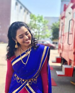 Haripriya Instagram - Pc: 📸 @sahithichaganti 
.
.
.
.
#haripriya #instalife #shooting #etv