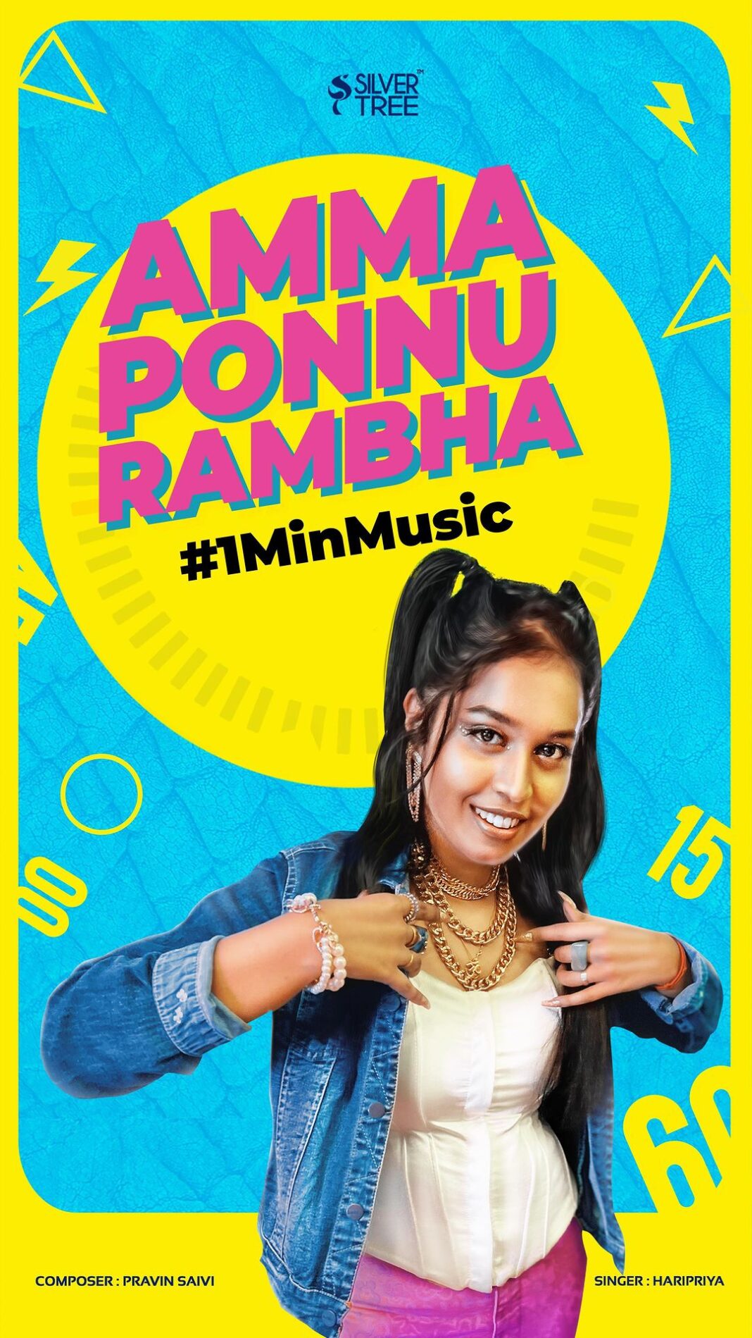 Haripriya Instagram - ✨Amma ponnu rambha✨ - Music producer-@pravinsaivi 🎸 Additional programming-@karthick__devaraj 🎹 Written by- @pravinsaivi & @haripriyasinger Recorded/ Mix & master- @satthia.music & pravin - -video team Director: @shruthinandagopal 🎥✨ Dop: @sid_ran0 Associate Director: @sunkrishna66 Choreography: @rahim_yaser_arafat @gang_dna 💃🏻 MUA: @ReethuGuna 💄 Dancers: @_nishaaapradeep_ @mubina_maideen #1minmusic #ammaponnurambha #haripriya #popmusic #explore #newmusic Thank you @silvertreeoffl @meta ♾ Kodambakkam