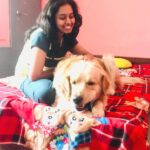 Haripriya Instagram - Its all love . Roxy baby and me ❤️