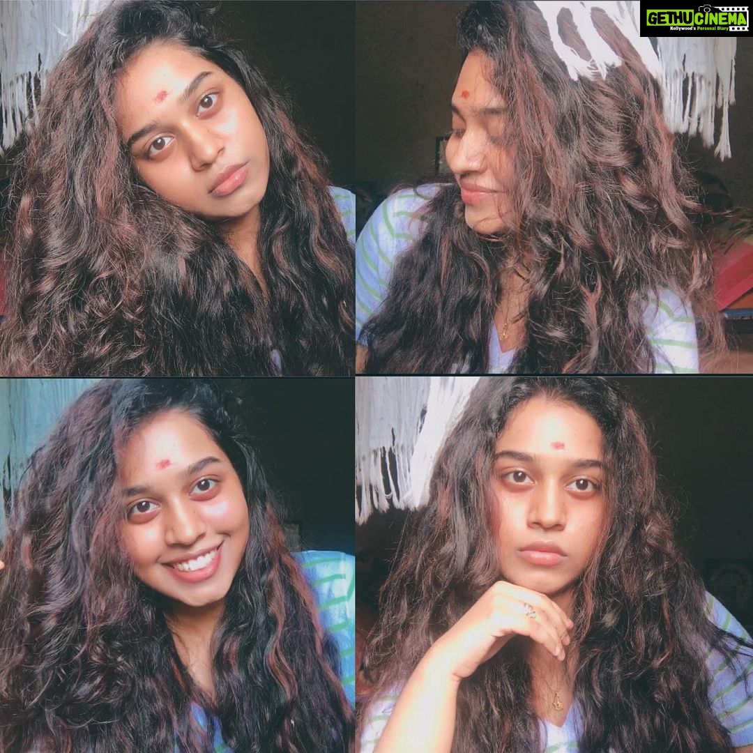 Haripriya Instagram - Sunshine🌞🌻 #sunkissed #curls #goldenhour