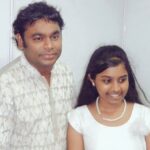 Haripriya Instagram - Happy birthday rahman sir !! 🎂💐 #arrahman #HBDarrahman #haripriyasinger