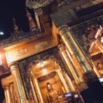 Haripriya Instagram - Visiting the most beautiful buddha temple in myanmar burma. Very peaceful 💛🧡 #goldentemple #myanmar #burma #shwedagonpagoda #lordbuddha #peace #music Shwedagon Pagoda Yangoon Myanmar