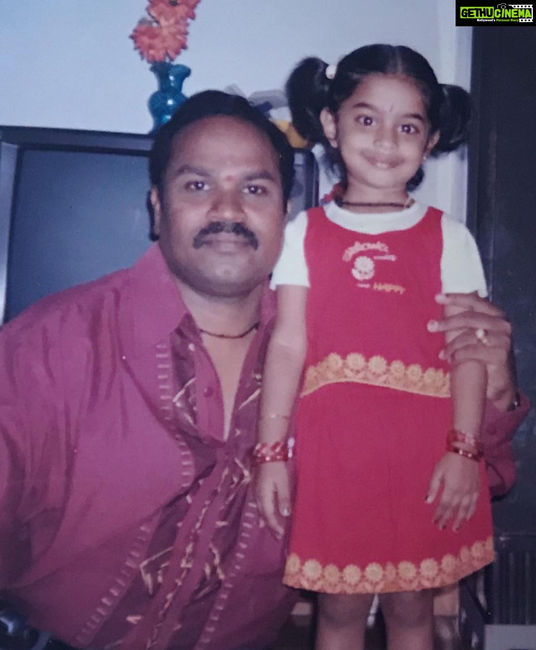 Haripriya Instagram - Happy father’s dayy!! . . . I miss you daddy , i wish i see you atleast once to show you and tell you how far i’ve come ❤️