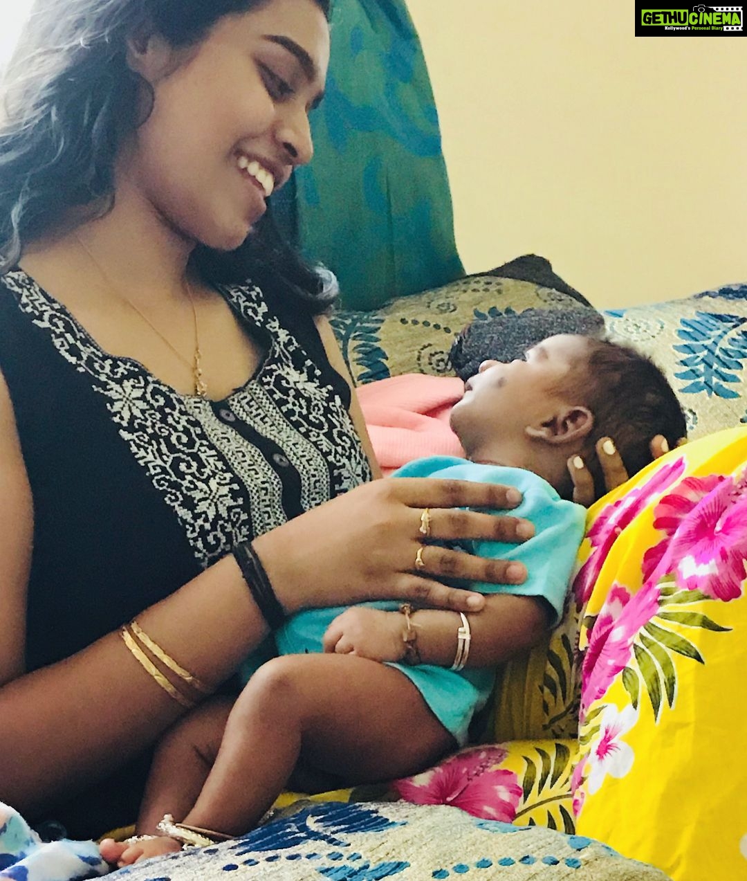 Haripriya Instagram - brown baby boy ! ❤️👶🏼 PS: MY NEPHEW .#babyboy #nephew