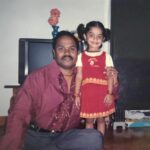 Haripriya Instagram - Daddy and me ! 😌☺️☺️☺️ pc: @this_is_ksv