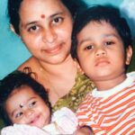 Haripriya Instagram - Happy children’s day !!! Ps:Thats me my mom and my brother #nostalgic