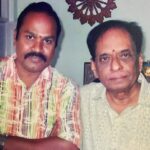 Haripriya Instagram - My dad with balamuralikrisha sir ! May his soul rest in peace . #butmusicneverdies