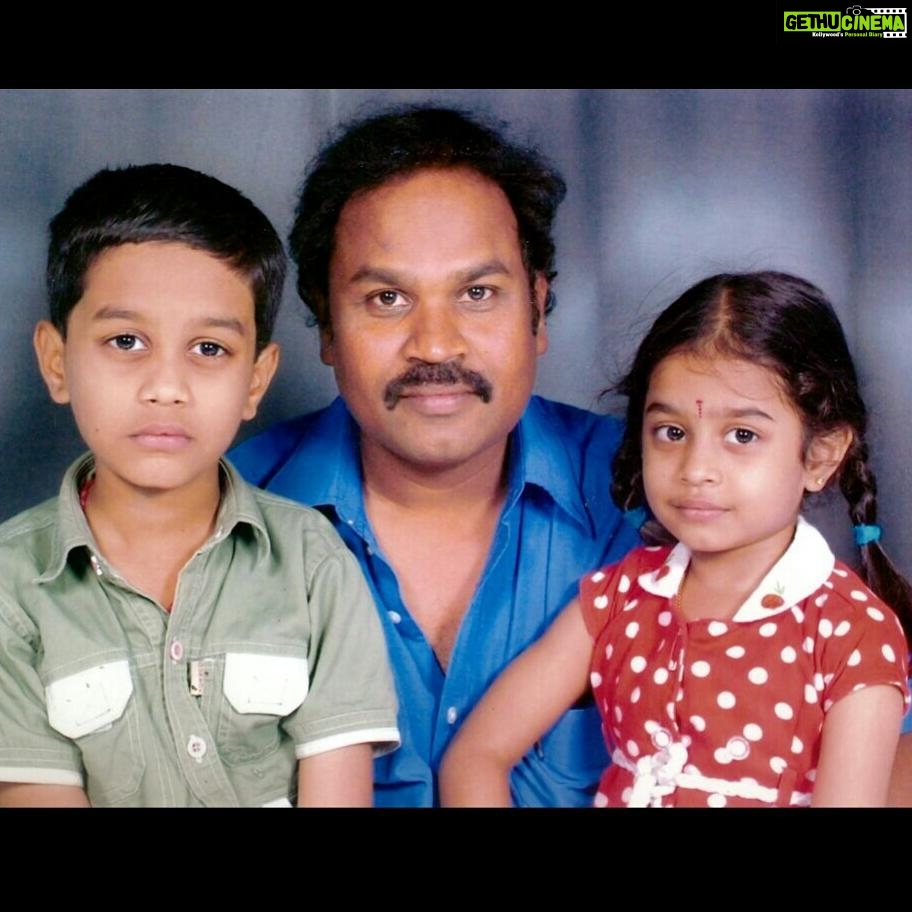 Haripriya Instagram - 💙❤ my dad , me and my brother :) #nostalgia #nostalgic #mylife