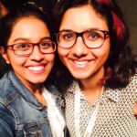 Haripriya Instagram - One of my fav vocalist shakthisreegopalan . Such a sweet sister , glad i met her 🥺 #kldiaries #specsswag #shakthisreegopalan #memories