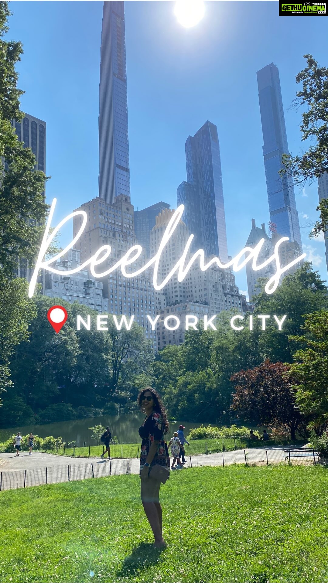 Manisha Eerabathini Instagram - #Reelmas πIβm singing about Georgia & California but Iβm showing you New York City :p I had always dreamt of living in New York City and after a tumultuous first half of the year, I decided to spend a few weeks in the city of dreams in search of some clarity and music. I managed to spend some time with myself, finish a song, meet new people, explore various nooks of the city and, of course, eat at its delicious restaurants π Check out my nyc highlights! Peaches x Poovullo Daagunna Vocals: @manisha.eerabathini Programming: @jagsonbass Mix & Master: @bshashank96