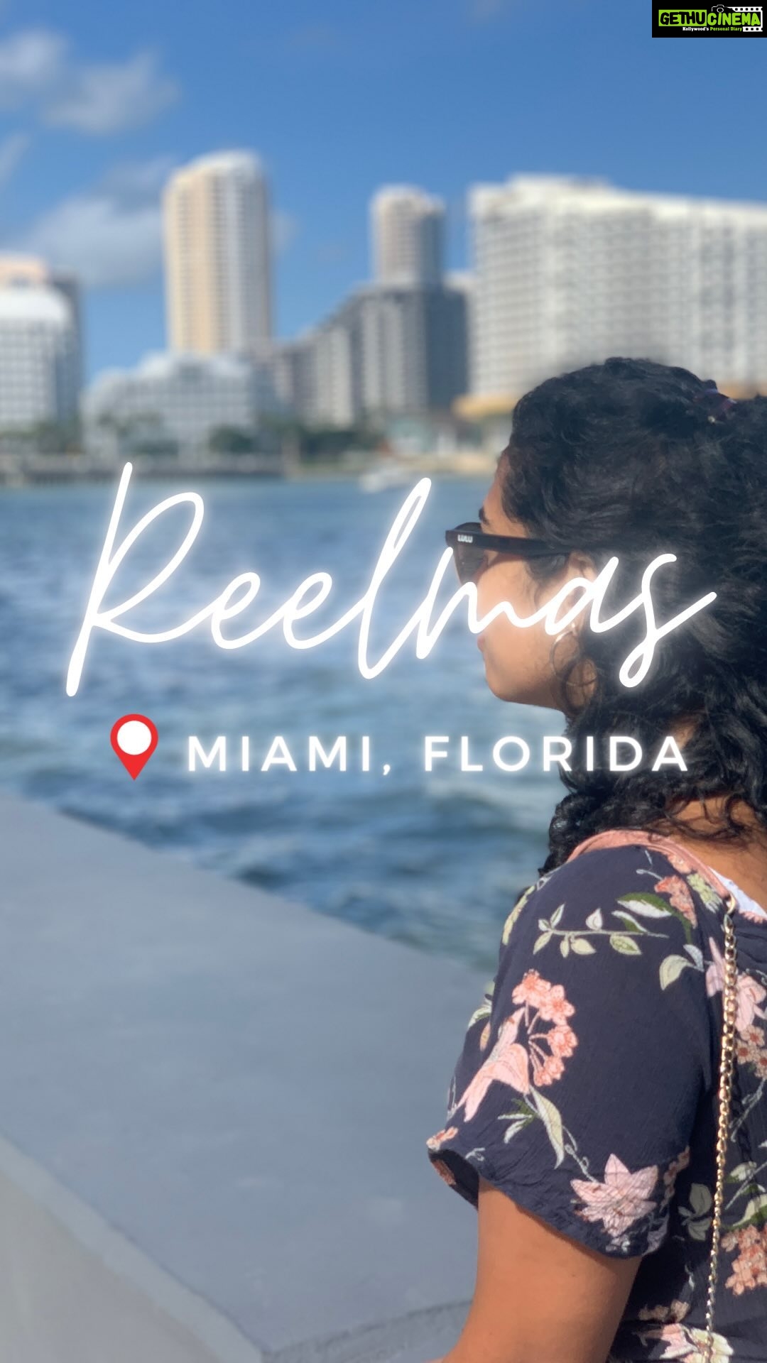 Manisha Eerabathini Instagram - #Reelmas🎄Following my brother’s wedding in Orlando (full vlog on my YouTube channel), I stayed in Miami for a few days with some friends back in March. We had the best time on a boat, visited the Everglades and made some awesome memories ❤️ Levitating x Enjoy Enjaami Vocals: @manisha.eerabathini Programming & Mix: @jagsonbass Miami, Florida