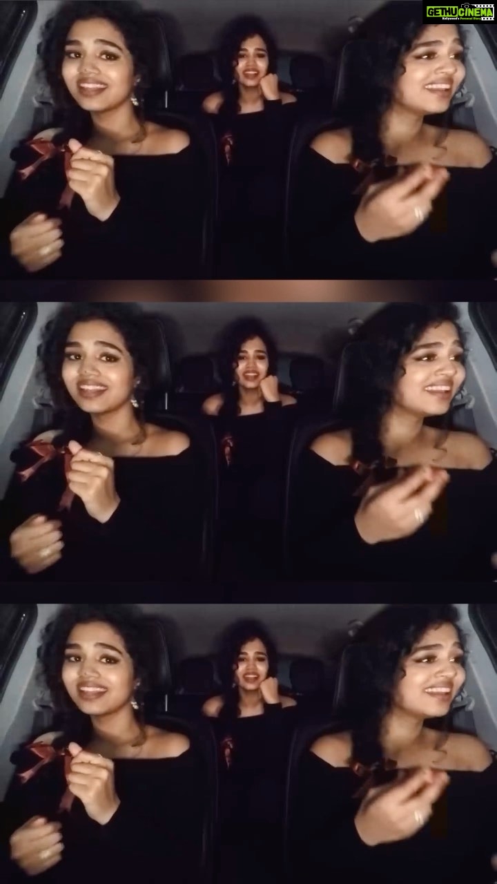 Manisha Eerabathini Instagram - Alright, so clearly this reel audio is traveling to places I couldn’t have even imagined of! I made this video last year during the lockdown as a way to stay productive & to stay sane at home - I mean, I literally shot this in my car lol 🙊 I arranged the vocals, had @vedalahemachandra expertly mix them, I jankily attached a go pro to the middle of my dashboard and did a test shoot to learn how to mask properly on FCP🙏🏻 To everyone who has been tagging me in the comments, descriptions, YouTube - thank you so much 😊 Means a lot to me! Hyderabad