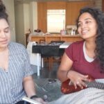 Manisha Eerabathini Instagram - My friend Sindhu and I made a random song one fine day - makes me smile every time 😃 #FeltCuteMightDeleteLater #Sweet&Spicy Emeryville, California