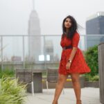 Manisha Eerabathini Instagram - Telling 2022 to stop right there 🛑✋ It’s time for #Reelmas 👀🎄 📸: @surya.garigipati 👗: @whysobluelove #Throwback
