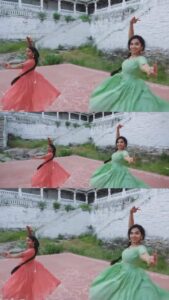 Manisha Eerabathini Instagram - If you know my family, we all love to get up & dance for any occasion - there’s just something so joyful about it ❤️💃🏻

#InternationalDanceDay #SadaNannu #Bharatanatyam

@lalli.venkat @siddkel @tagteamstudios @abhishek_pallati @hemanthmuppuri