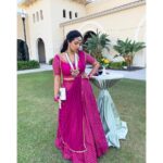 Manisha Eerabathini Instagram - Sangeeth Vibes 💃🏻 #BrothersWedding #NishaFoundHerMan 👗 Styled by @mr.i.sh (my outfit & my brother’s) 👛 Jewelery & Accessories by @ganeshcollections09 Orlando, Florida