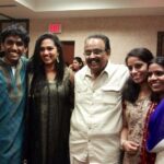 Manisha Eerabathini Instagram - It’s been a dreadfully numb day - all I did was listen, song after song. 🔸 He was a true legend. He not only accomplished incredible feats that we all know about, but he was also relentlessly dedicated to shows like Padutha Theeyaga where he provided a platform for new singers, including me. A person of his stature never really needed to be so passionate and loving towards such a show and yet he maintained consistency, dignity & show standards for several years, empowering so many people along the way. 🔸 This is when I am profoundly grateful for technology as we forever have access to him, his words, his teachings, and of course his singing. May we all continue to learn from him and may we all continue to listen to his magnificent voice for generations to come. 🔸 My favorite memory of him is from the day of the Padutha Theeyage finale. After the shoot, the entire team convened at the hotel conference room, and sat on the floor around him like little star-struck kids. He spoke for a couple hours, sharing stories and jokes. We listened, laughed and absorbed it all. I knew then itself how lucky I was to even have experienced such treasured moments and how blessed I was to listen to his last words of the night - “I love you all, I will miss you all”. 🔸 In his favorite words, సర్వే జనఃసుఖినో భవంతు #EndOfAnEra #SPBLivesOn