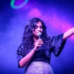 Manisha Eerabathini Instagram – caption these? 
who knows what I was doing 🤷🏻‍♀️
📸: @naturallight_studios 
#NewYearsShow #ManishaEerabathini #StagePerformance Vijayawada, India