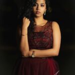 Manisha Eerabathini Instagram - 👗: @shipaliabhishek 💍: @aadyaah_by_malathi 📸: @anupphotography_ Styled by @rishita.madas Necklace Road Hyderabad