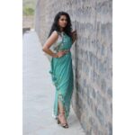 Manisha Eerabathini Instagram - #ETVCashTonight 💵 Styling: @rishita.madas 👗: @jagiri.manasa 💍: @shein_in 📸: @venkat_photography_hyd #StyledByRishita Ramoji Film City Hyderabad
