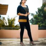 Manisha Eerabathini Instagram - “Who run the world?”🎵😎✌🏻 Styling: @rishita.madas 👗: @lekhareddydesigns 💍: @sultana7239 📸: @anupphotography_ #StyledByRishita India, Hyderabad