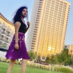Manisha Eerabathini Instagram – Leaning Tower of Manisha 🏫 Dallas, Texas