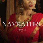 Manisha Eerabathini Instagram - Day 2 of Navrathri - Red ❤️ This year, I wanted to make sure I released the Bathukamma audio before it ends (unlike last year) so if you make your own Bathukamma reels using this audio - do tag me ❤️ I know I‘ve said this before but this is my mom’s favorite festival so I’m happy I got her to be in this reel ❤️😌 Enjoy! Video: @chandu_krrish @actor_aahvan Edit: @manisha.eerabathini Location: @thefotogarage Outfit: @narayanpet_outfits Jewelry: @petalsbyswathi Styling: @styleupwithvarsha Music Production & Mix: @jagsonbass Percussions: @akshay.athreya Vocals: @manisha.eerabathini #navrathri #colorsofnavrathri #bathukamma #reels The Foto Garage