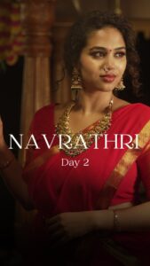 Manisha Eerabathini Instagram - Day 2 of Navrathri - Red ❤️ 
This year, I wanted to make sure I released the Bathukamma audio before it ends (unlike last year) so if you make your own Bathukamma reels using this audio - do tag me ❤️ I know I‘ve said this before but this is my mom’s favorite festival so I’m happy I got her to be in this reel ❤️😌 Enjoy!

Video: @chandu_krrish @actor_aahvan 
Edit: @manisha.eerabathini 
Location: @thefotogarage 

Outfit: @narayanpet_outfits 
Jewelry: @petalsbyswathi 
Styling: @styleupwithvarsha 

Music Production & Mix: @jagsonbass 
Percussions: @akshay.athreya 
Vocals: @manisha.eerabathini

#navrathri #colorsofnavrathri #bathukamma #reels