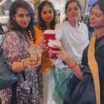 Manisha Eerabathini Instagram - Doha lo kathalu 😇 @rj_ravali @ramyabehara @saketh_komanduri VC: @sruthiranjani #muppiereels @costacoffeeindia