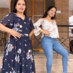 Manisha Eerabathini Instagram – Day 8 of #15DaysOf15Seconds – I made my mom learn this dance today 🤷🏻‍♀️ Wait till the end! ❤️ Shot in 2x and with me shouting commands out before each move hehe