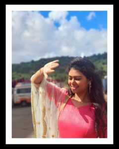 Ramya Behara Instagram - Outfit- @vasree_couture