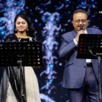 Ramya Behara Instagram - I'm unable to put the pain and void In my heart into words Whenever I stood beside balu sir on stage,all I could feel was immense gratitude and I used to silently thank God for those moments. but how badly I wish there were more moments with him The way he sang,spoke,cared for everyone,shared his experiences with a twinkle in his eyes,and above all,the way he was passionate about life and music was so inspiring.. There is no one like you nor will there be anyone like you sir Though there is a numbing pain in our hearts, may we celebrate your Vibrant and Victorious life and carry forward your legacy Thankyou for making this world a better place with your divine voice and presence ❤ We love you forever ❤🌟