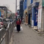 Rethika Srinivas Instagram - Banglore Street shopping ..panipuri ..metro rides . Good weather !! #rethika #rethikasrinivas #banglore #streetfood #fruits #shopping