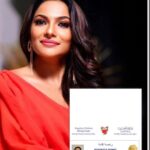 Rethika Srinivas Instagram - It’s an honour to receive the Golden Visa. Thank you Kingdom of Bahrain 🇧🇭