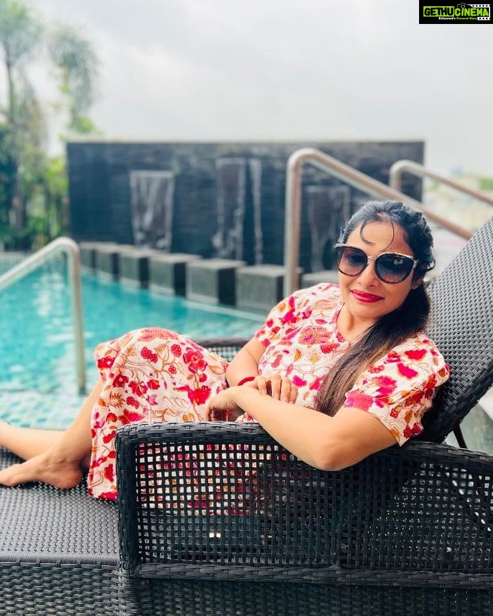Rethika Srinivas Instagram - Beat the Summer heat !! #trueself #newphotoshoot #trending #nature #messyhair #rethikasrinivas #rethikasjustmyway #instafamily #expression #positivevibes #chennai #moodygrams #justanotherdayinwa #skincare #vintage #attitude #positivity #rethikasjustmywayfam #exclusive #timeless #instagood #instafamous #light #actress #classic #greenery #swimingpool