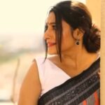 Rethika Srinivas Instagram – walk in the terrace can be beautiful !  #rethikasrinivas  #tamilactress #tamilcinema #smile #saree #positivevibes #photoshoot #photography #video#beauty