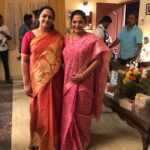 Rethika Srinivas Instagram - Pictures from the recent shoot. How nice it feels when people at the shooting spot gift you a plant ✨ It feels good to get back to work. #tvc #commercial #ad #rethika #instagood #diwali #festive #ghee #advertisement #television #actress #tamil #chennai #pink #love #success #career #passion #instaad #tvads #coactors #crew #shoot #gheelicious #rethikasrinivas #instapost