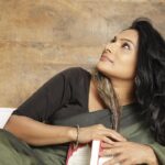 Rethika Srinivas Instagram - Sometimes I get so immersed in my own company ✨ Cherish your solitude. #recentphotoshoot Photo @nvn_photography446 Styled by @styleupramyasekar @ramya_sekar_design_studio @velvetstories_ Hair and Make up @nirmala.jansi Location @casuarina_bay ——— #simplicity #newphotoshoot #trending #closeup #smile #rethikasrinivas #rethikasjustmyway #instafamily #expression #positivevibes #chennai #nomakeup #aesthetic #woods #confidence #positivity #greens #exclusive #timeless #instagood #instafamous #metime #actress #saree #casual #book #black #greens Casuarina Bay