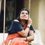 Rethika Srinivas Instagram - Swing through life as fearlessly as you did when you were a kid 🌻✨ #recentphotoshoot Photo by @iamanaditya MUA @mayura_makeup_studio Beautiful Location @indeco_swamimalai Location contact 094444 10395 #indecoswamimalai #newphotoshoot #trending #swing #blue #rethikasrinivas #rethikasjustmyway #instafamily #expression #positivevibes #chennai #moodygrams #justanotherdayinwa #skincare #orange #attitude #positivity #rethikasjustmywayfam #exclusive #timeless #instagood #instafamous #swamimalai #actress #staysafe #staypositive