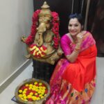 Rethika Srinivas Instagram - https://youtu.be/xT9YFHIdPr4 Loved celebrating my Vinayaka Chathurthi with u guys in .., Rethikas just my way