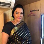 Rethika Srinivas Instagram - Sita telugu movie is released . Happy to be a part of it . Was nice working with Bagyaraj sir as a pair and with Teja Director . All the best to the team