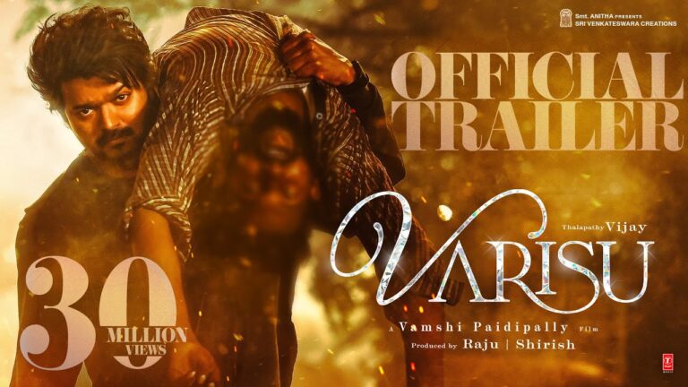 Varisu – Official Trailer | Thalapathy Vijay | Rashmika | Vamshi Paidipally | Dil Raju | S.Thaman