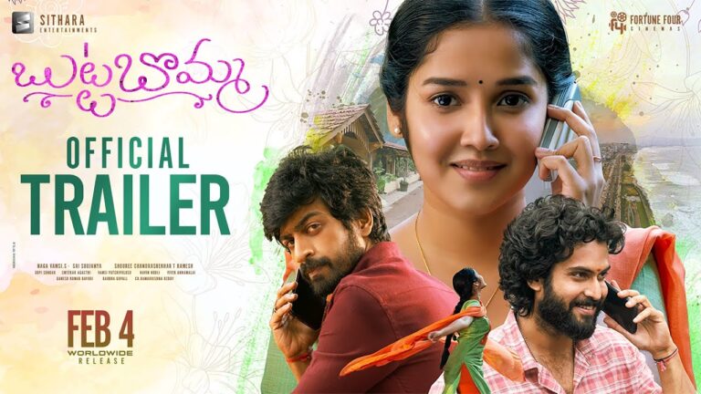 #ButtaBomma – Official Trailer | Anikha Surendran,Arjun Das, Surya Vashistta |Gopi Sundar| Shourie T