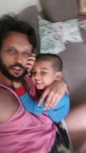 Aadarsh Balakrishna Instagram - The thing about sport, is that there's nothing like it. And Test Cricket is a whole other thang! I'd say we won this 3-1. Celebrating an incredible victory of the @indiancricketteam over @cricketaustralia with my boy and hopefully passing on the fever 😉