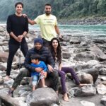 Aadarsh Balakrishna Instagram - Ganga kinaare.. Rishikesh - Yoga Capital of the World