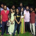 Aadarsh Balakrishna Instagram - My first theatrical experience in 7 months & what a comeback it was to the theatres for me! I whistled. I hooted. And I cried. There was a deafening silence after the movie. The air was heavy. People were wearing masks. Yet their eyes were naked. Some of the cast and crew hugged. And they wouldn't let go. Their shoulders were damp from tears. The movie had done its job. It affected people. You could tell. And that's what art does. It affects you. It stays with you. It haunts you. It was so beautiful. To a team for whom no praise is high enough @suhassssssss @chandini.chowdary @sandeepraaaj @harshachemudu @bennymuppaneni @bhairavudu I can only applaud and say, thank you for letting me be a tiny part of your dream. #ColourPhoto is now out. Only on @ahavideoin