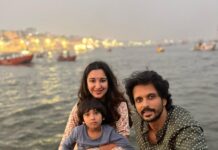 Aadarsh Balakrishna Instagram - Happy Birthday to our world ❤️ #ouruniverse #birthdayboy🎉 Varanasi, India