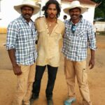 Aadarsh Balakrishna Instagram - With the twin fight masters, Ram & Lakshman on the sets of #govinduduandarivadele